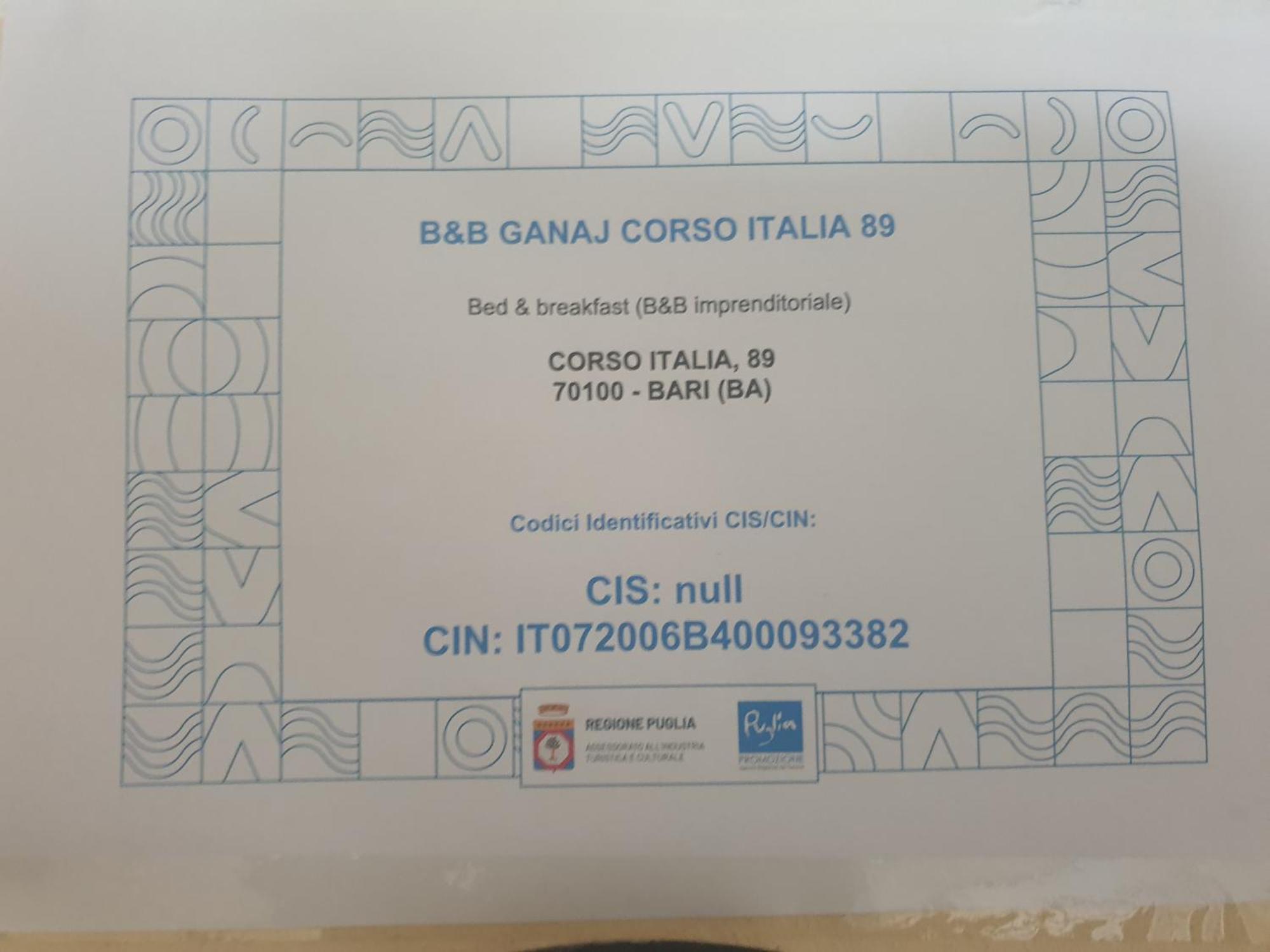 B&B Ganaj La Terrazza Di Ganaj Bari Exterior foto